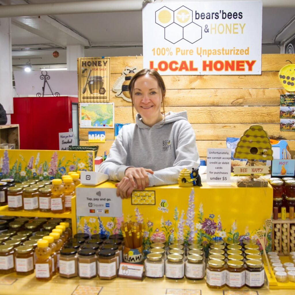 Photo credit: @tbaymarket on Instagram featuring Bears, Bees & Honey