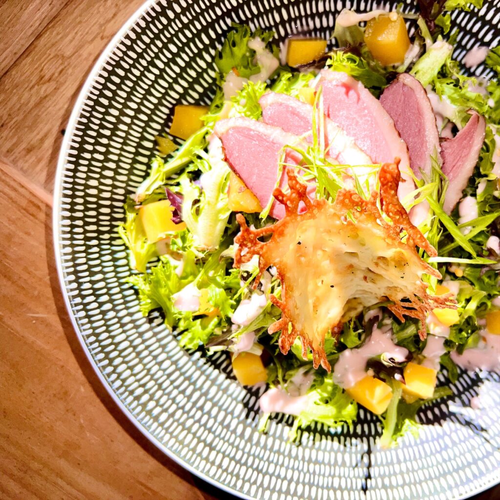 Try the delectable Smoked Duck Salad here at the Valhalla Hotel & Conference Centre!